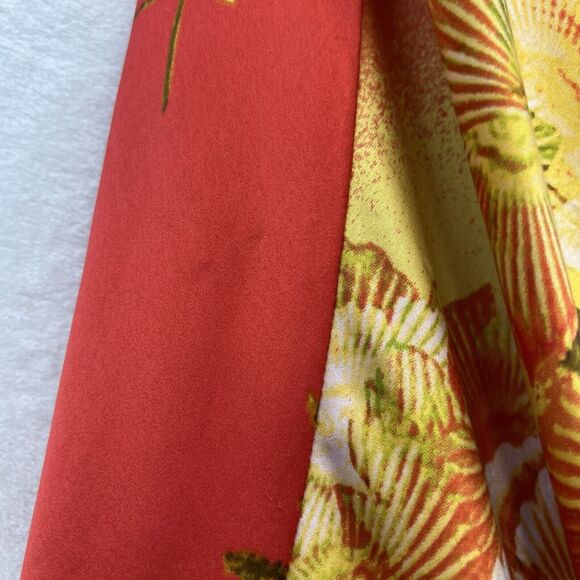 Natori Silk Slip Casual Fancy Tank Sleeveless Boho Japanese Bright Color Dress - Picture 10 of 16